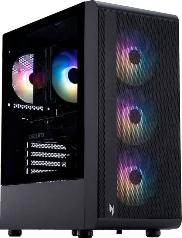 Acer - Nitro 60 Gaming Desktop - Intel Core i7-14700F - 32GB DDR5 Memory - NVIDIA GeForce RTX 5070 - 1TB SSD - Black