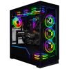CLX - Horus Gaming Desktop - AMD Ryzen 9 9950X - 96GB DDR5 5600 Memory - GeForce RTX 5090 - 2TB NVMe M.2 SSD - 8TB HDD - Black