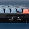 41da7efe-9bed-47b2-8c57-50e7c7c2dfe1.jpg Keychron - V5 Max 96% Custom Wireless RGB Mechanical Keyboard with Programmable QMK/VIA Hot-Swappable Red Switch - Black
