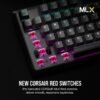 CORSAIR - K70 CORE RGB Mechanical Gaming Keyboard - Gray
