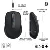 5879ef7f-e332-479f-8668-0c9960b0611b.jpg Logitech - MX Anywhere 3S Wireless Bluetooth Optical Fast Scrolling Mouse with Programmable Buttons - Wireless - Black