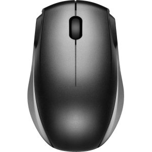 Best Buy essentials™ - Wireless Optical Standard Ambidextrous Mouse with USB Receiver - Wireless - Black