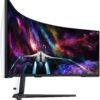 Samsung - 57" Odyssey Neo G9 Dual 4K UHD Quantum Mini-LED 240Hz 1ms HDR 1000 Curved Gaming Monitor (HDMI 