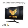 ASUS - TUF Gaming 27" IPS FHD 1080P 180Hz 1ms FreeSync Premium Gaming Monitor (DisplayPort, HDMI) - Black