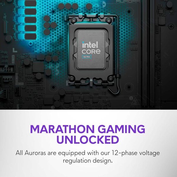 Alienware - Aurora Gaming Desktop - Intel Core Ultra 9 Series 2-285 - 32GB Memory - NVIDIA GeForce RTX 5070 - 2TB SDD - Black