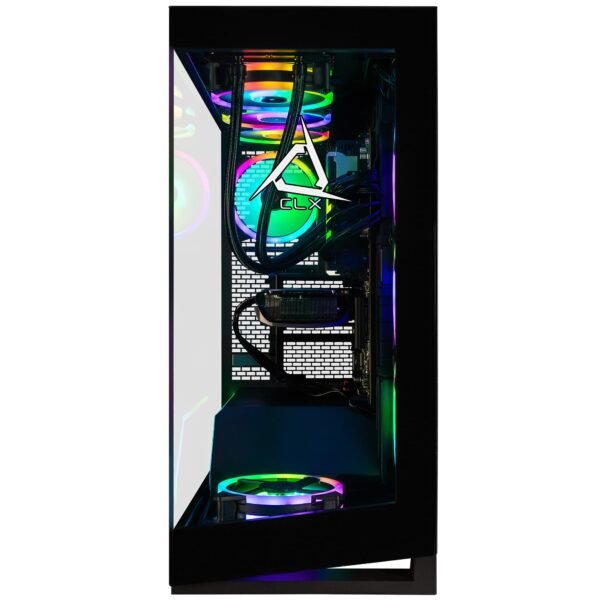 CLX - Horus Gaming Desktop - AMD Ryzen 9 9950X - 96GB DDR5 5600 Memory - GeForce RTX 5090 - 2TB NVMe M.2 SSD - 8TB HDD - Black