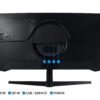 Samsung - 34” Odyssey G5 1000R Curved 1ms 165Hz QHD FreeSync Prem Gaming Monitor - Black