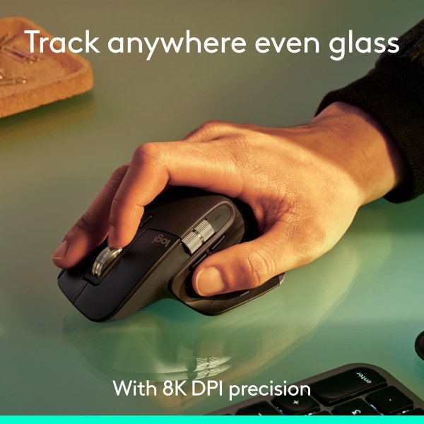 f9845883-c10e-4efe-be39-243c712fe48e.jpg Logitech - MX Master 3S Bluetooth Edition Performance Wireless Optical Mouse with Ultra-fast Scrolling and Quiet Clicks - Wireless - Black